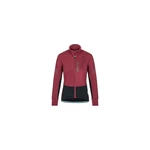 Women's softshell bike jacket KILPI VELOVER-W dark red
