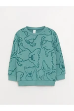 LC Waikiki Crew Neck Printed Sweatshirt for Baby Boy