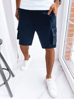 Men's Dark Blue Cargo Shorts Dstreet