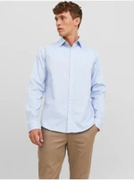 Light Blue Men's Shirt Jack & Jones Label - Men