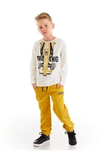 Mushi Boys' Racing Gabardine Pants Set