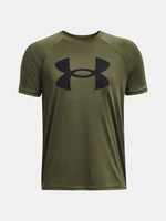 Under Armour T-Shirt UA Tech Big Logo SS-GRN - Boys