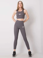 Dark grey sports set Hailie FOR FITNESS