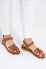 Fox Shoes Women's Tan Sandals
