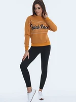 Yellow women's sweatshirt RACE BY0827