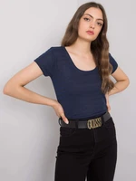 Navy Striped T-Shirt Alexa RUE PARIS