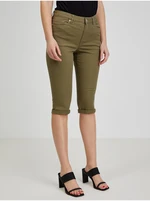 Khaki Womens Capri Pants ORSAY - Women