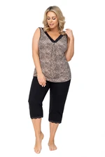 Pyjamas Omena Plus Black Black