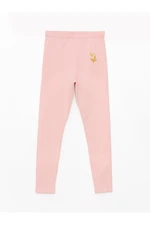 LC Waikiki Printed Girls' Tights with Elastic Waistband