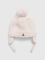 GAP Baby Beanie with Pompom - Girls