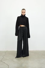 VATKALI Lace-Up Wide Leg Trousers
