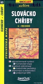 Slovácko Chřiby 1:50 000