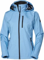 Helly Hansen Women's Crew Hooded Giacca Bright Blue XL