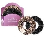 Ozdobné špirálové gumičky Invisibobble Sprunchie Slim Premium Leo is the New Black - 2 ks + darček zadarmo