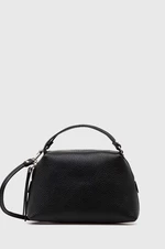 Kožená kabelka Gianni Chiarini čierna farba