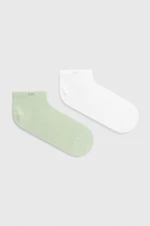 Ponožky Calvin Klein dámske, zelená farba, 701218772