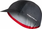 Castelli Rosso Corsa 2 Cap Black UNI Deckel