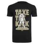 Soccer Balls Coming Home Take the Kick Tee Black