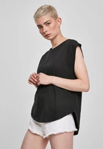 Women's Basic Shaped T-shirt in black