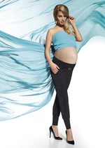 Bas Bleu Spodnie ciążowe CATRINE eleganckie z ozdobnymi przeszyciami