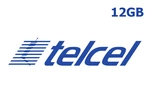 Telcel 12GB Data Mobile Top-up MX
