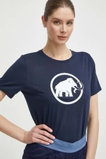 Športové tričko Mammut Mammut Core tmavomodrá farba