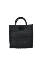 Big Star Woven Handbag Black