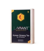 La Vivant LAVIVANT ženšenový granulovaný čaj, dřevěná krabička, 100 ks