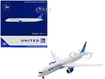 Boeing 787-10 Dreamliner Commercial Aircraft "United Airlines" (N13014) White with Blue Tail 1/400 Diecast Model Airplane by GeminiJets