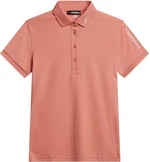 J.Lindeberg Tour Tech Womens Polo Burnt Coral L