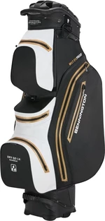 Bennington QO 14+ Waterproof Black/White/Gold Geanta pentru golf