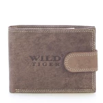 Pánska kožená peňaženka hnedá - WILD Gryphon