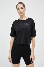 Tréninkové tričko Calvin Klein Performance Pride černá barva