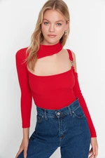 Trendyol One-Shoulder Strap Corduroy Knitted