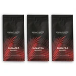 Spezialitäten Kaffeebohnen-Set „Indonesia Sumatra“, 3 x 250 g ganze Bohnen