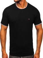 Tricou negru bărbați Bolf 14316