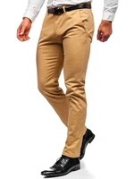 Pantaloni chinos bej bărbati Bolf 1143