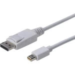 Digitus Mini-DisplayPort / DisplayPort káblový adaptér #####Mini DisplayPort Stecker, #####DisplayPort Stecker 1.00 m bi