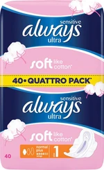 Always QUATTRO Ultra Normal+ Sensitive 4