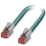 Phoenix Contact 1408951 RJ45 sieťové káble, prepojovacie káble  S/FTP 2.00 m modrá  1 ks
