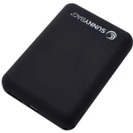 SunnyBag compact10000 powerbanka 10000 mAh  Li-Ion akumulátor USB-C™, USB čierna #####Statusanzeige