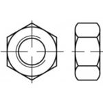 Šestihranné matice TOOLCRAFT TO-5443947, 25 mm, N/A, ocel, 100 ks