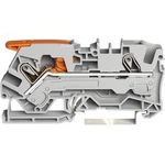 Průchodková svorka WAGO 2106-1201, pružinové připojení , 7.50 mm, šedá, 25 ks