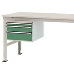 Manuflex ZB4663.6011 Vestavné pouzdro, Nutzhohe stacionárně 300 mm s 3 šuplíky. Pro stolní hloubka 1000 mm