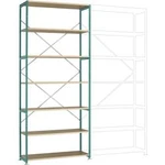 Základní modul regálu oddělení Manuflex RP1627.5021, (š x v x h) 1250 x 2000 x 500 mm