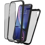 Hama Magnetic+Glas+Displayglas zadní kryt na mobil černá, transparentní