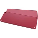 Přední rám Hammond Electronics 1455UPLRED, ABS, červená, 196 mm, 2 ks