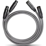 NF audio kabel s XLR konektorem antracitová