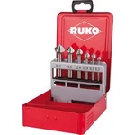 Sada záhlubníků 6dílná HSSE-Co 5 RUKO 102152E, válcová stopka, 6.3 mm, 8.3 mm, 10.4 mm, 12.4 mm, 16.5 mm, 20.5 mm, 1 sada