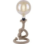 Stolní lampa E27 LeuchtenDirekt ROPE 15480-18 černá